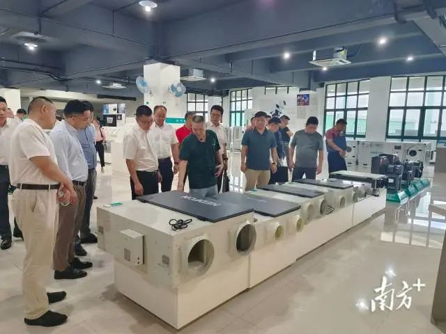 广东绿岛风空气系统股份有限公司。 南方+ 申红洲 摄 图片