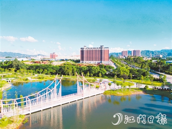 崖门镇全力打造现代化产教新城。 崖门镇全力打造现代化产教新城。