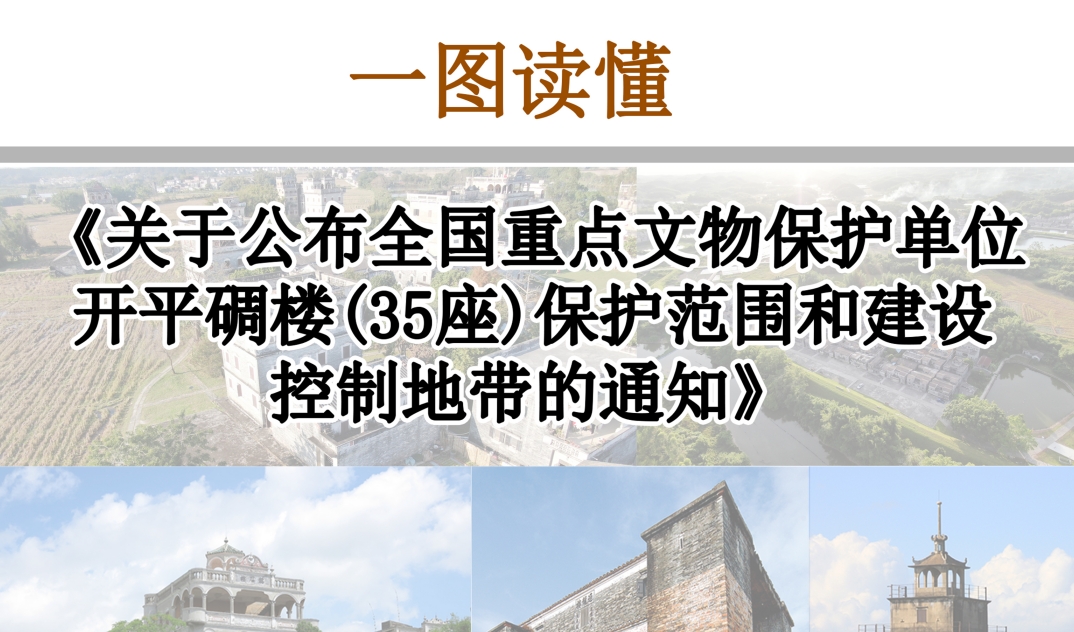 图解：关于公布全国重点文物保护单位开平碉楼（35座）保护范围和建设控制地带的通知